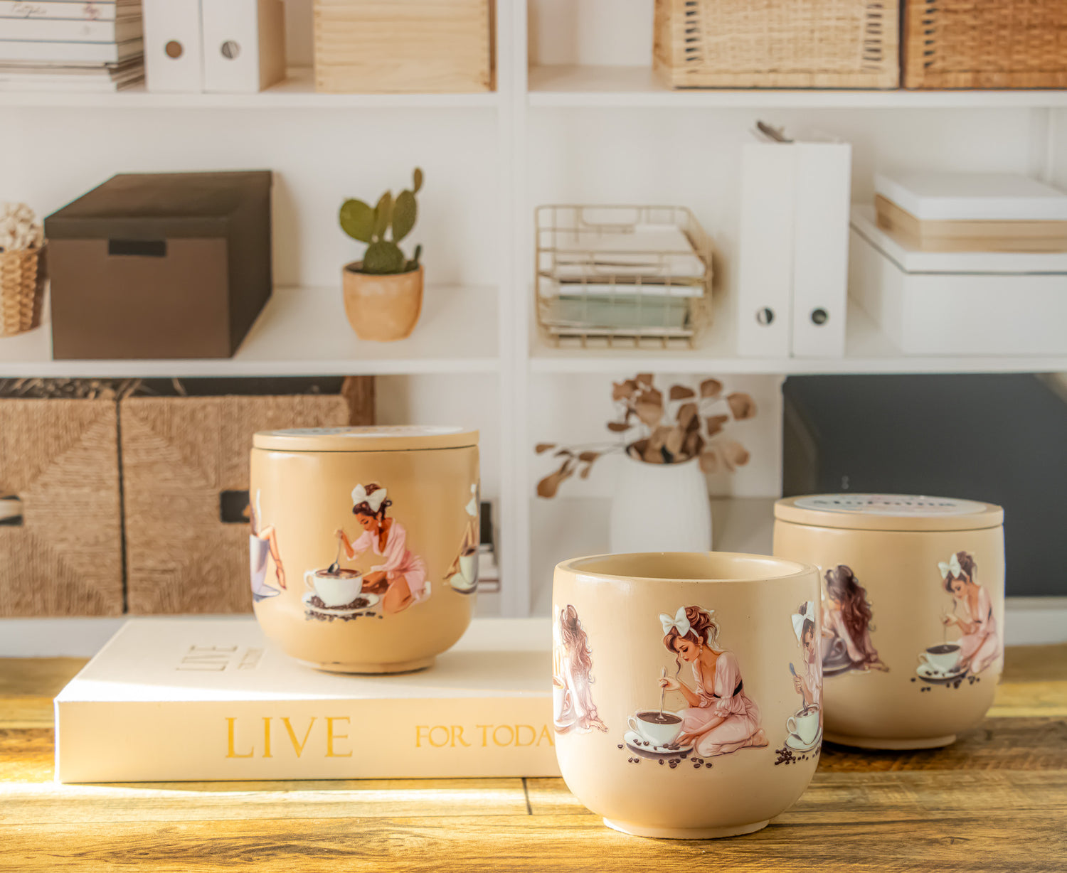 Morning brew candle