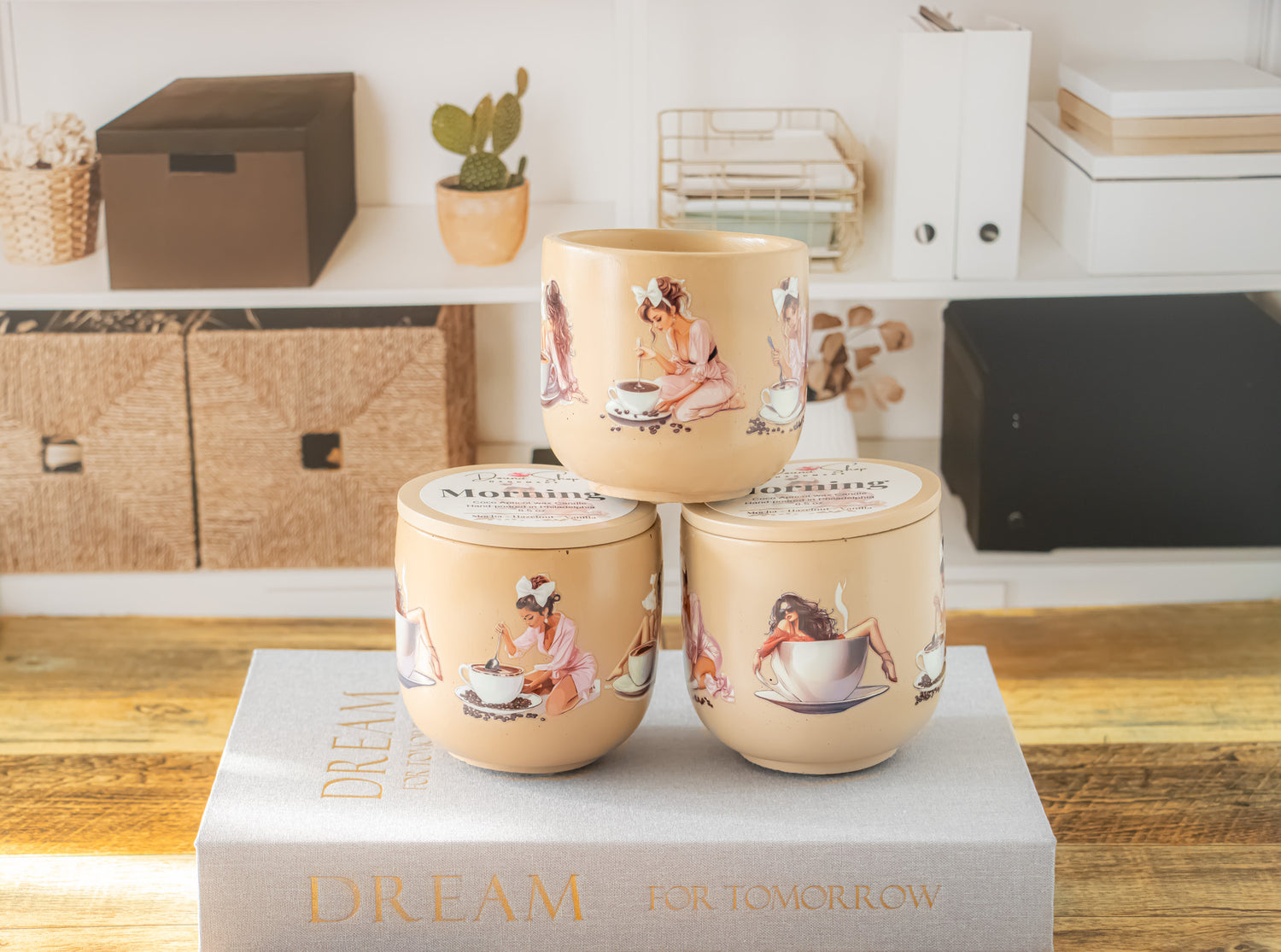 Morning brew candle