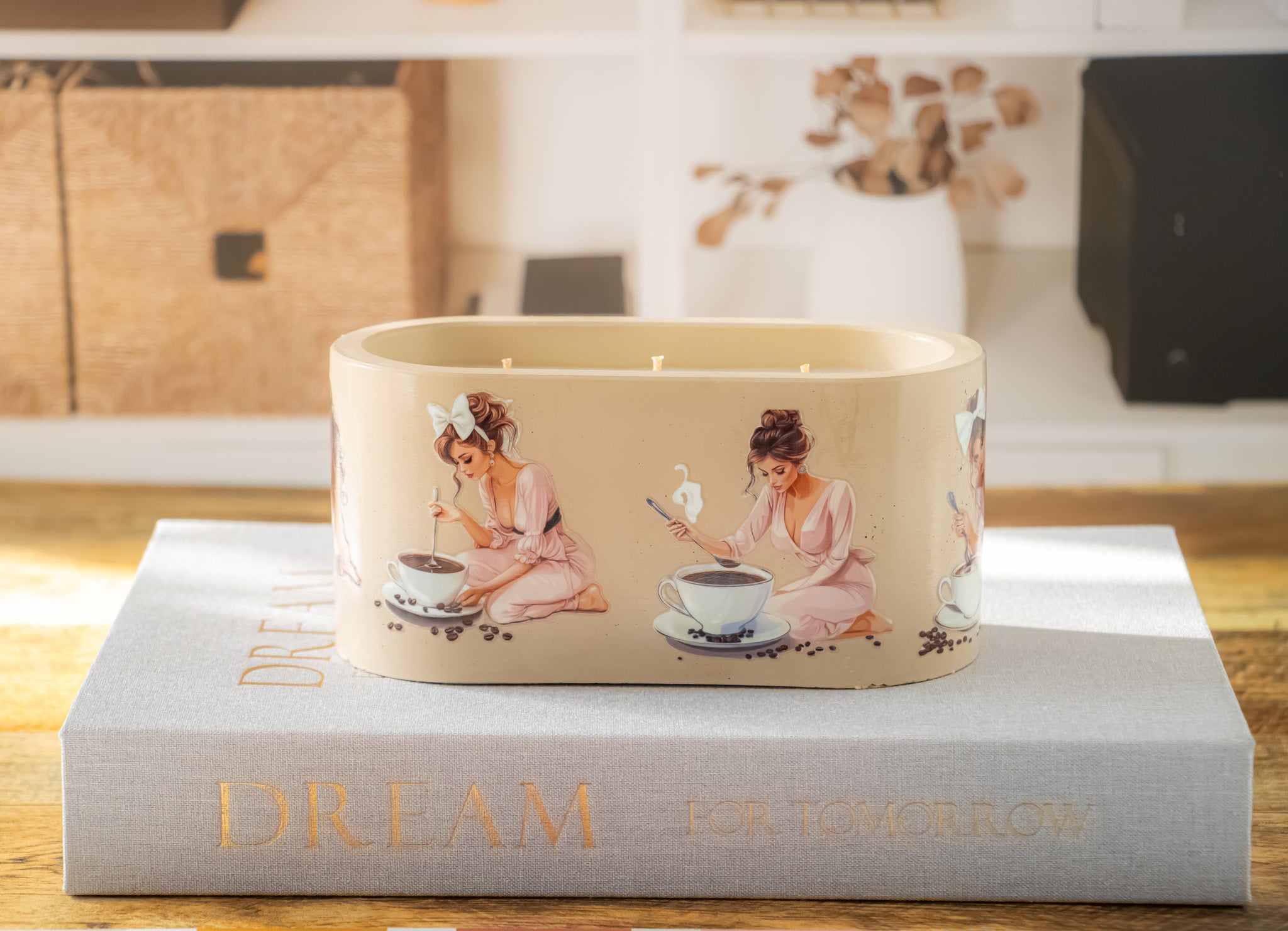Morning brew candle