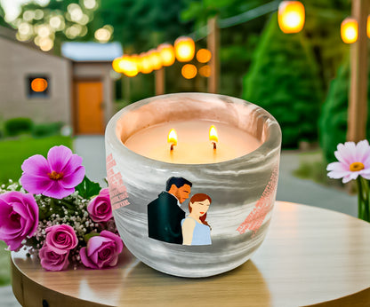 The Duke Candle | Vanilla Lavender | Smokey Wood | Bridgerton inspired | Handmade Coco Apricot Wax Candle